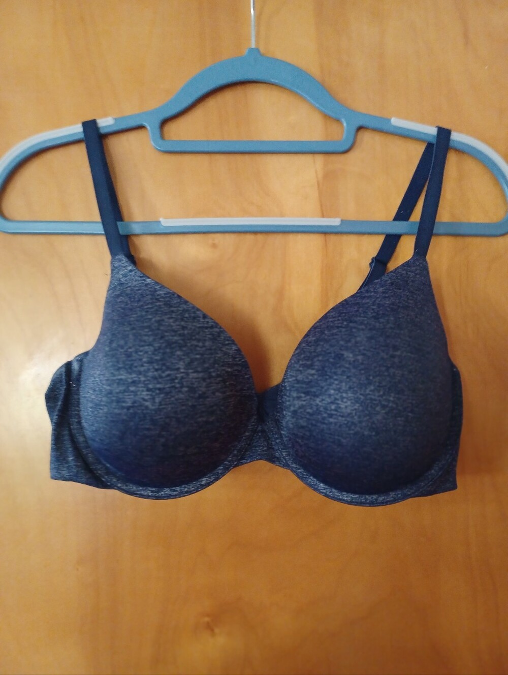 Victoria's Secret Uplift Semi -demi Navy Bra